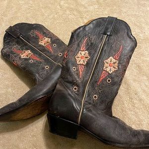 JB Dillon womens cowboy boots size 10B